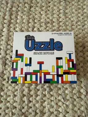 Stack Royale Kids Puzzle Game - White Box with Multicolor Pieces